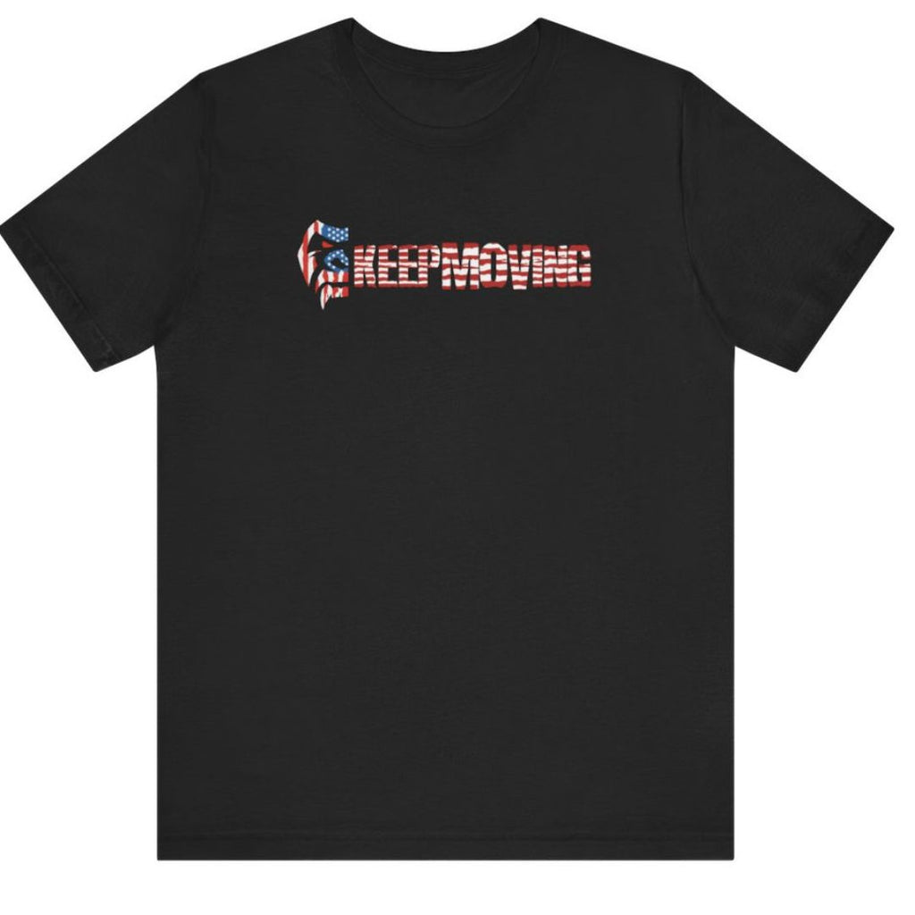 Keep Moving July 4 Tee