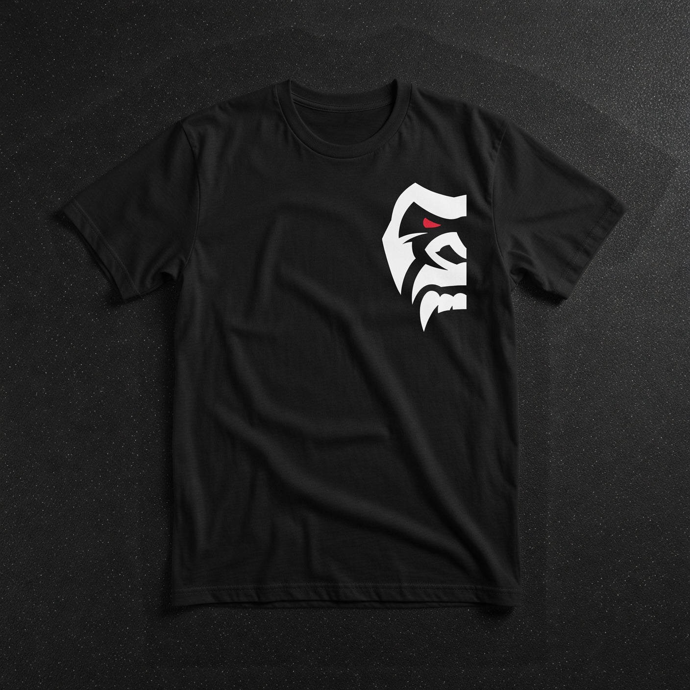 Classic Gorilla Symmetry T-Shirt in Black